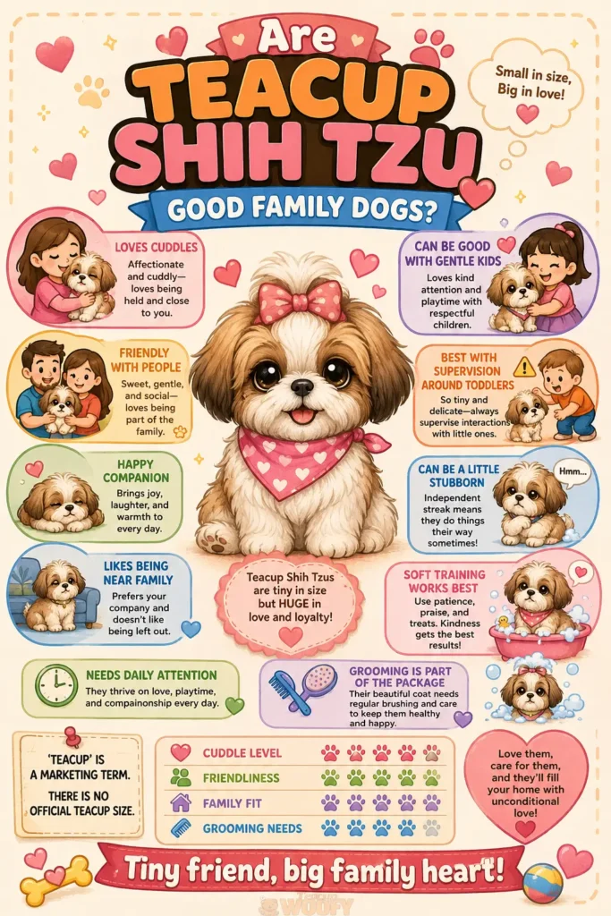 Are Teacup Shih Tzu Good Family Dogs