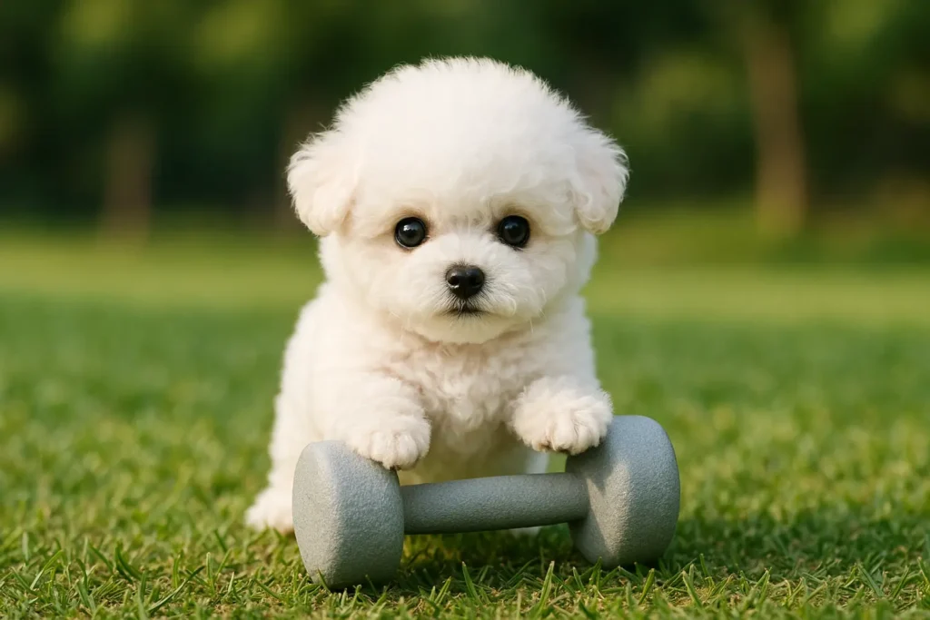 Teacup Bichon Frise Puppy Full Guide Care: Exercise Needs of Teacup Bichon Puppies
