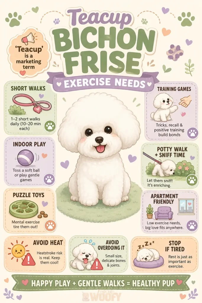 Exercise Needs - Teacup Bichon Frise_ Complete Owner’s Guide3