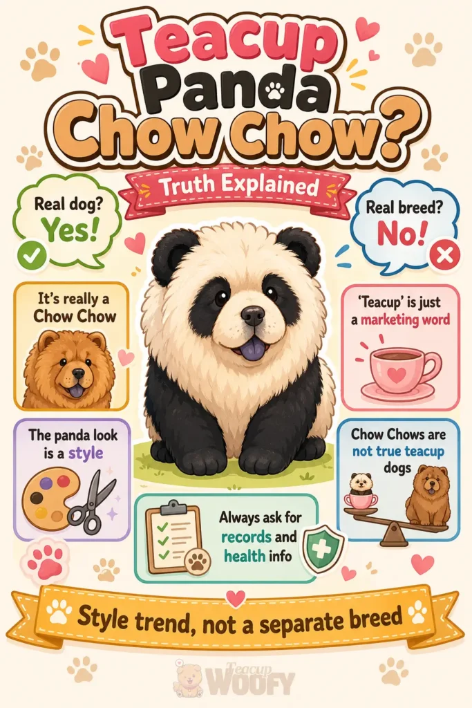Is the Teacup Panda Chow Chow dog Real (2)
