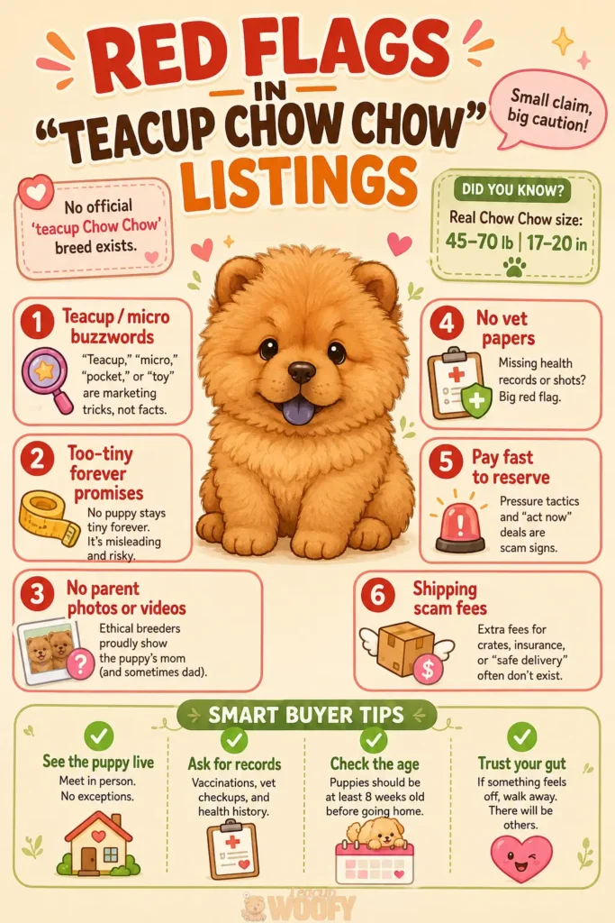 Red Flags in “Teacup Chow Chow” Listings3