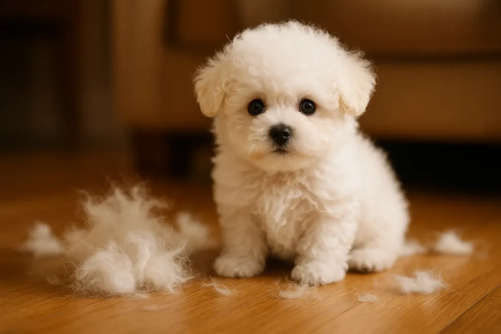 Teacup Bichon Frise Puppy Full Guide Shedding in Teacup Bichon Frise Puppies