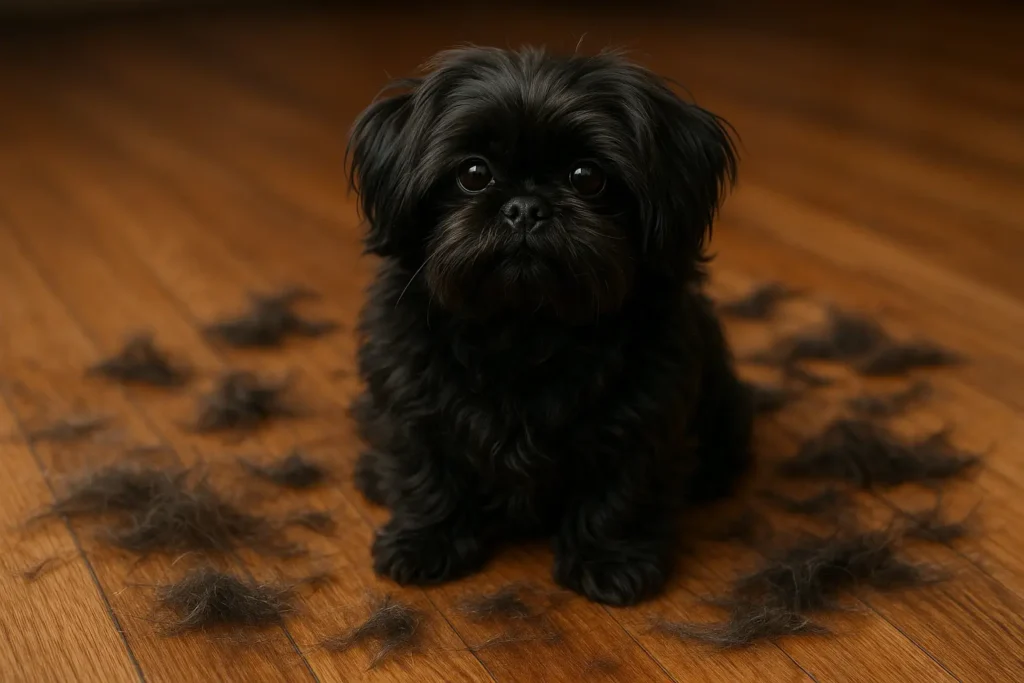 Black Teacup Shih Tzu Breed Full Guide Shedding in the Black Teacup Shih Tzu