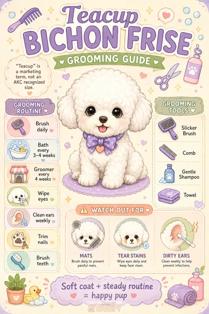 Teacup Bichon Frise Grooming Guide - Teacup Bichon Frise_ Complete Owner’s Guide3