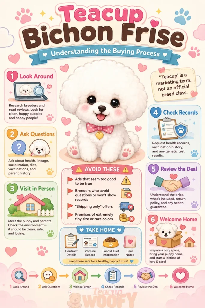 Understanding the Buying Process - Teacup Bichon Frise for Sale - Teacup Bichon Frise for Sale (Guide)3