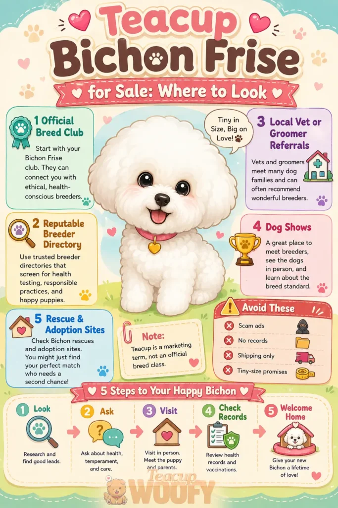 Where to Look for a Teacup Bichon Frise for Sale - Teacup Bichon Frise for Sale (Guide)3